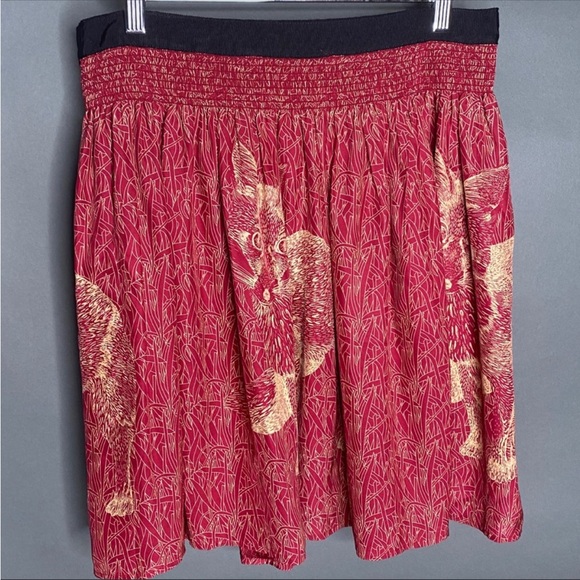 Anthro Corey Lynn Calter Silk Fox Skirt - Picture 10 of 10